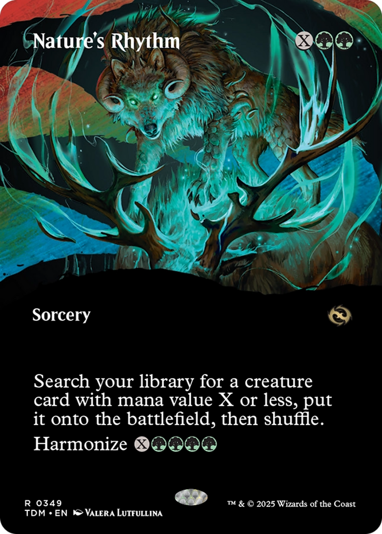 Le Rythme de la nature (Sans bordure) [Tarkir : Rafale draconique]