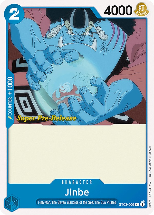 Jinbe [Baraja de Inicio Súper Prelanzamiento: Los Siete Señores de la Guerra del Mar]