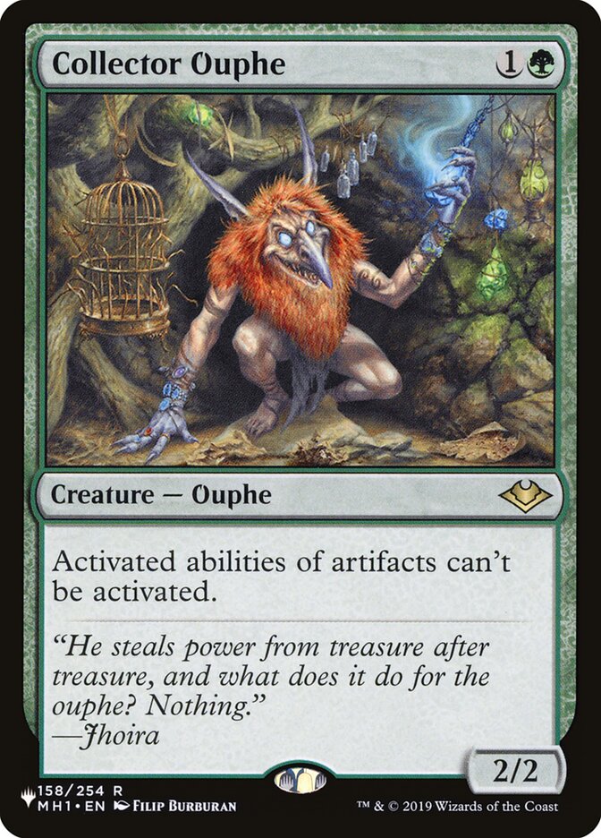 Collector Ouphe [La Liste]