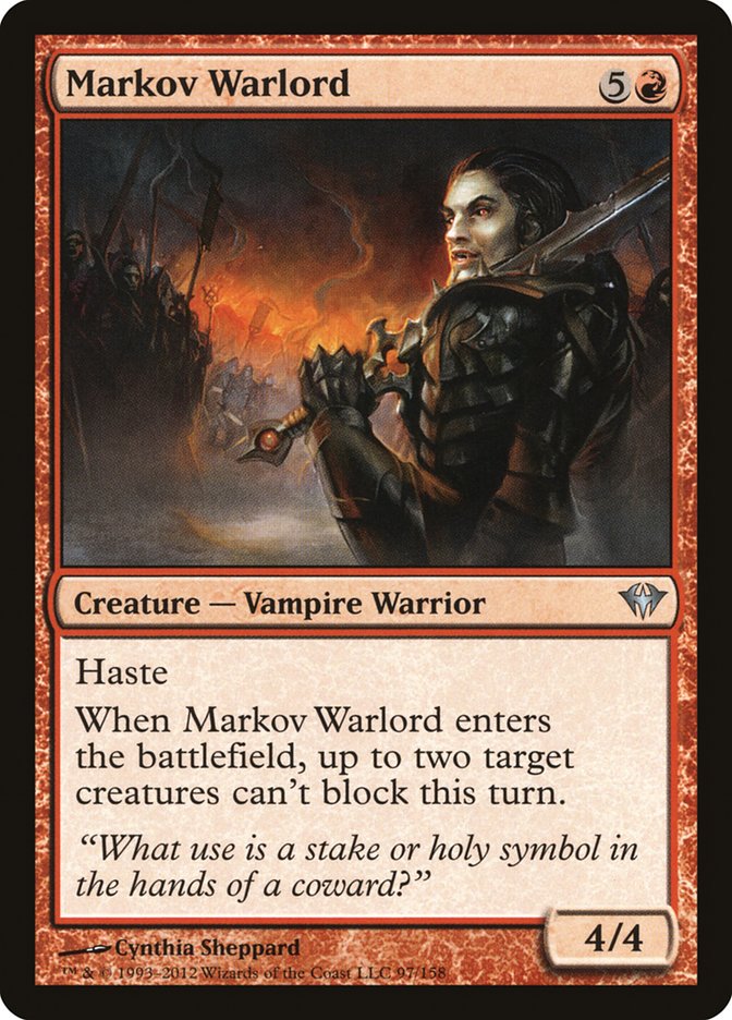 Seigneur de guerre de Markov [Ascension sombre]