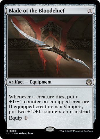 Cuchilla del jefe de sangre [Commander de Las cavernas perdidas de Ixalan]