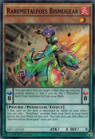 Raremetalfoes Bismugear [MP17-SP142] Común