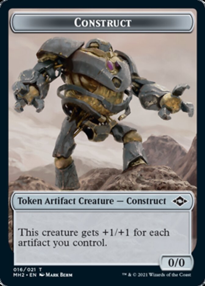 Construction // Nourriture (18) jeton recto-verso [Modern Horizons 2 Tokens]
