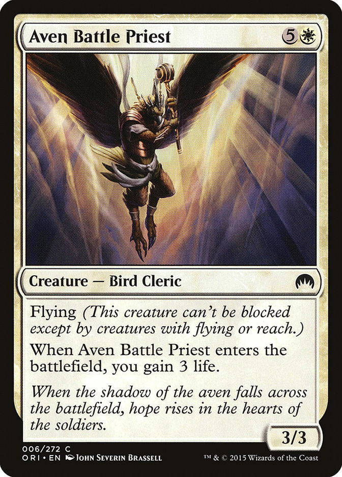 Prêtre de bataille aven [Magic Origins]