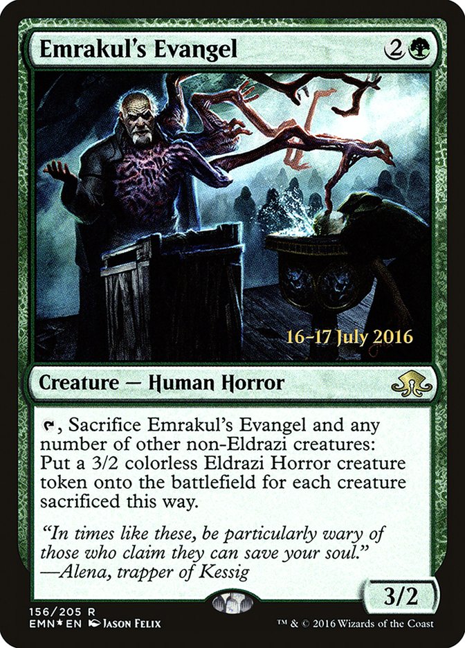 Évangéliste d'Emrakul [Eldritch Moon Prerelease Promos]