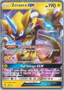 Zeraora GX (86/214) (Juge Pikarom - Haruki Miyamoto) [Championnats du Monde 2019]