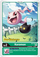 Koromon [BT7-004] [Cartas de prelanzamiento de Next Adventure]