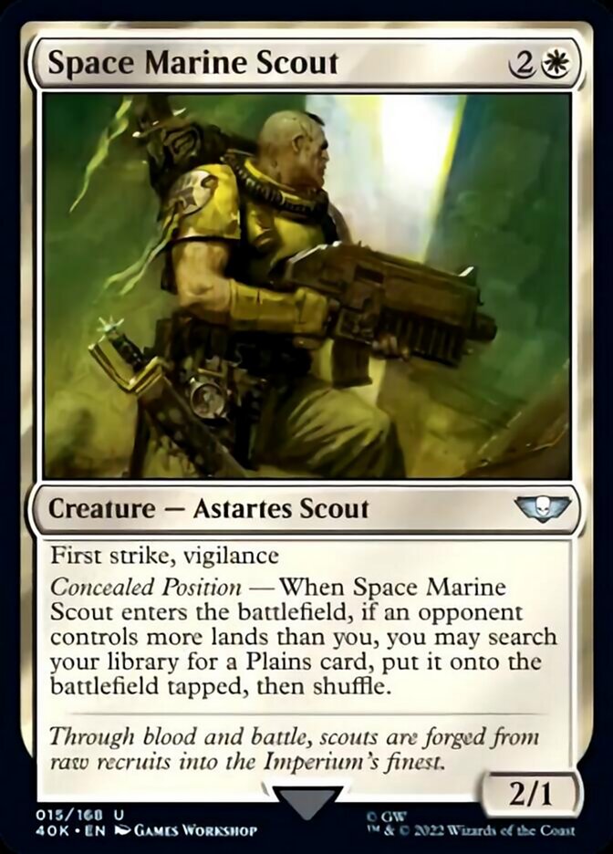 Scout Space Marine [Warhammer 40,000]