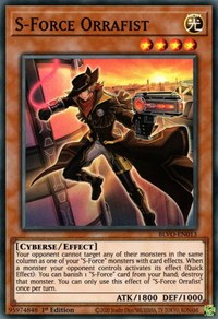 S-Force Orrafist [BLVO-EN013] Super Rara