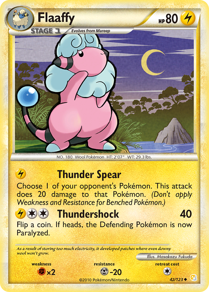 Pharamp (42/123) [HeartGold & SoulSilver: Base Set]