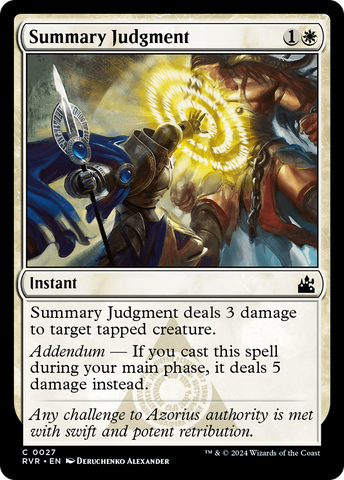 Sentencia definitiva [Ravnica Remastered]