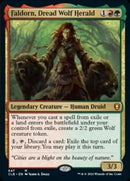 Faldorn, héraut du Loup redoutable [Commander Legends: Battle for Baldur's Gate]