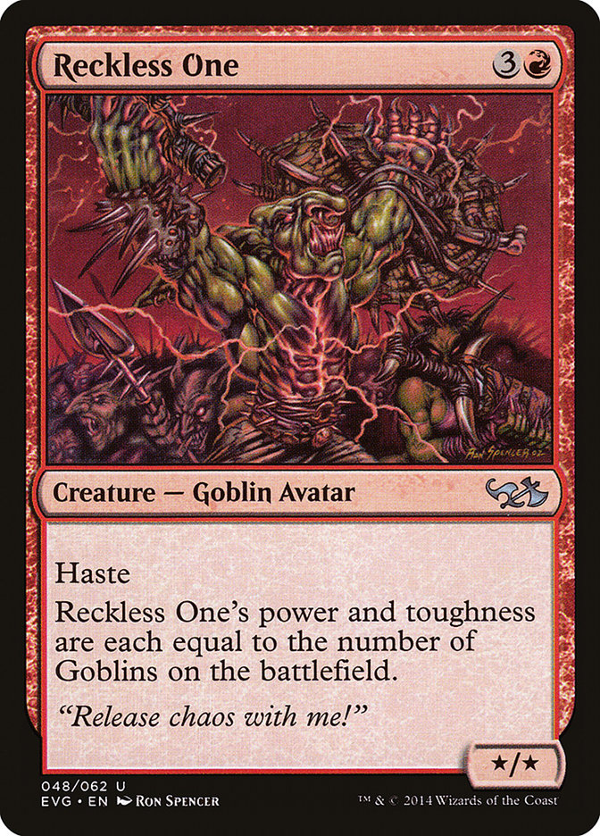 Téméraire une (Elfes contre Gobelins) [Duel Decks Anthology]