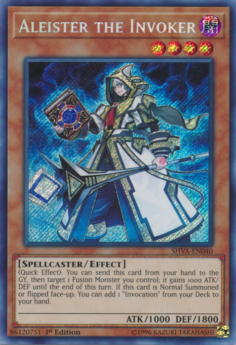Aleister el Invocador [SHVA-SP040] Secreto Raro