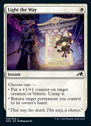 Illuminer la voie [Kamigawa: La dynastie néon]