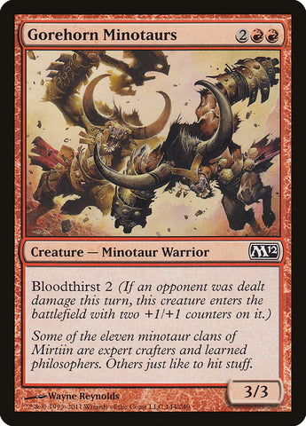Minotauros Cuernegore [Magic 2012]