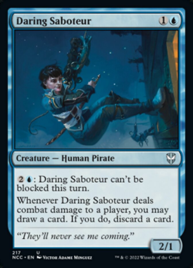 Saboteur intrépide [Commandant Les rues de la Nouvelle-Capenna]