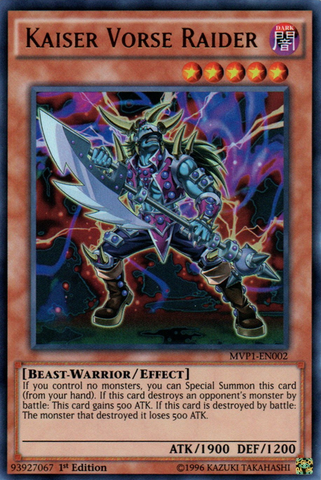 Kaiser Vorse Raider [MVP1-FR002] Ultra Rare
