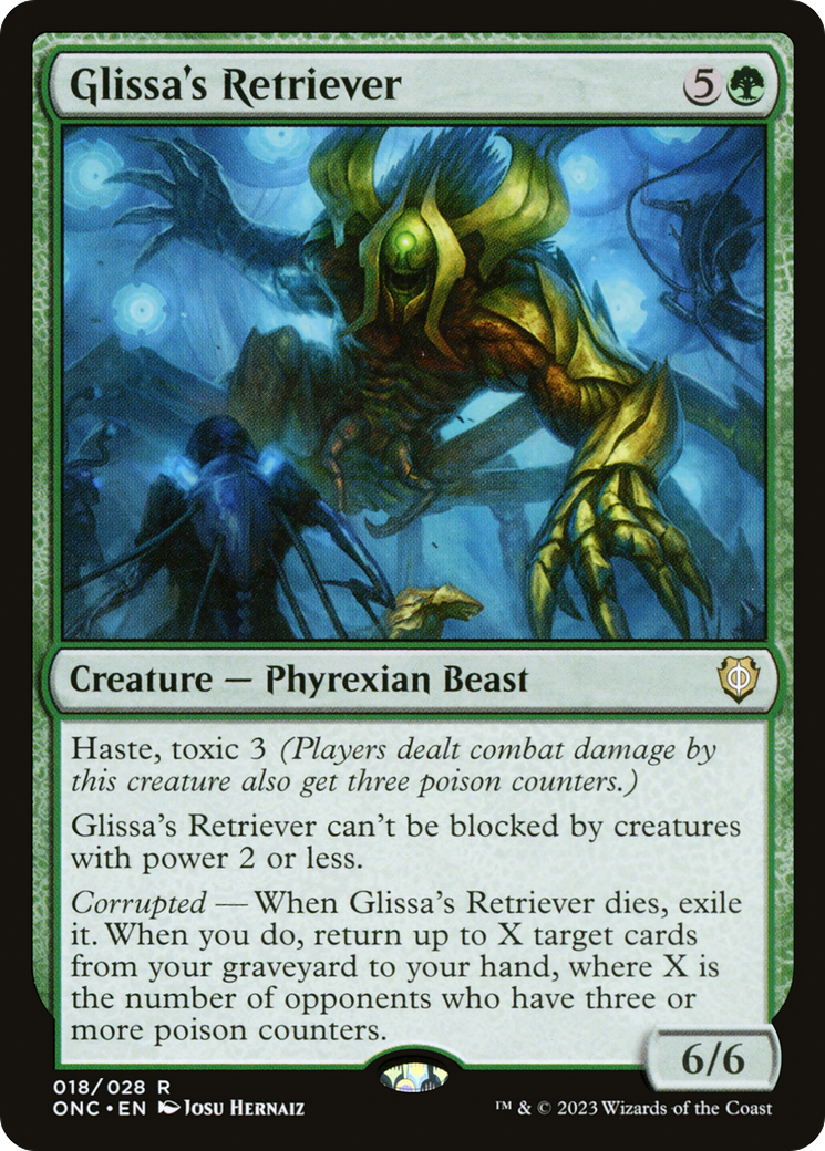 Glissa, la chasseresse (Phyrexia : Tous seront un — Commander)
