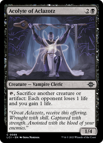 Acothyte d'Aclazotz [Les Cavernes Oubliées d'Ixalan]