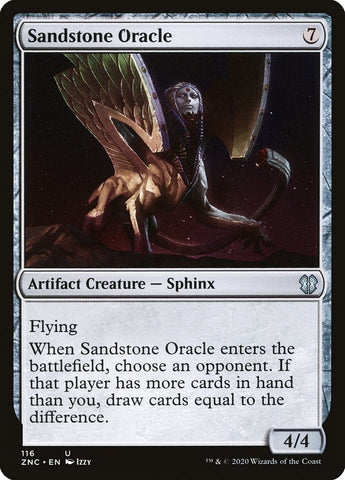 Oráculo de Arenisca [Commander de Zendikar Rising]