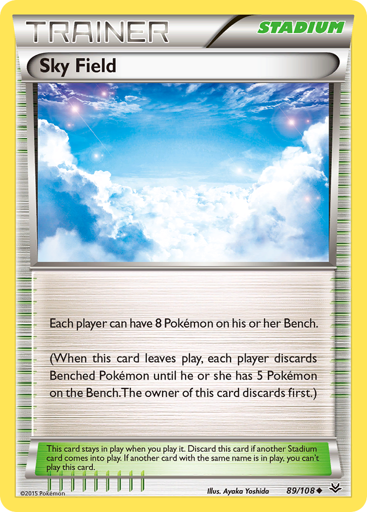 Champ Céleste (89/108) [XY – Ciel Rugissant]