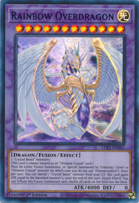 Dragon Suprême Arc-en-ciel (Violet) [LDS1-FR101] Ultra Rare