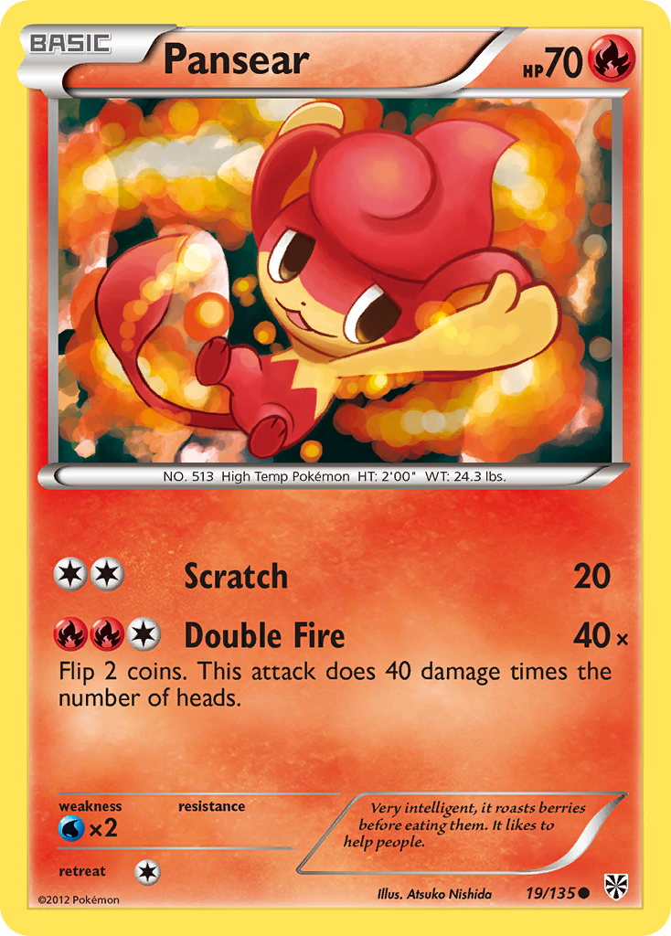 Flamilou (19/135) [Noir & Blanc : Tempête Plasma]