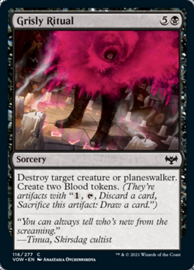 Ritual espeluznante [Innistrad: Voto Carmesí]