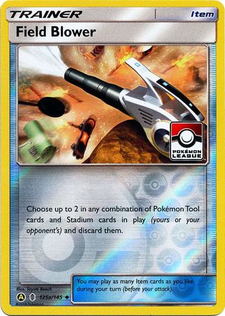 Soplador de Campo (125a/145) (Carta promocional de liga) [Sol y Luna: Albor Guardian]