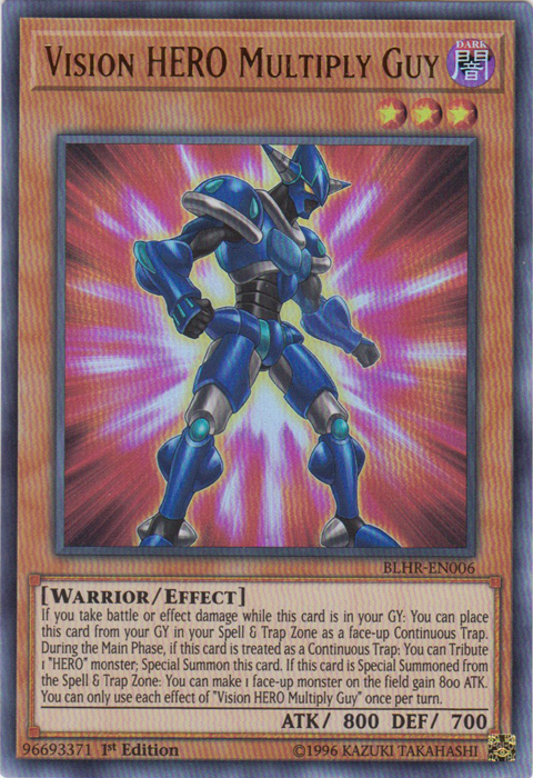 Vision HERO Multiplicador [BLHR-ES006] Ultra Rara