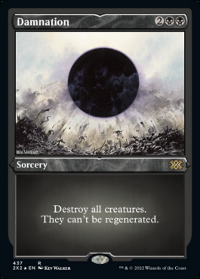 Damnation (gravure à l'acide) [Double Masters 2022]