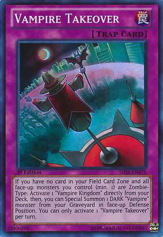 Vampire Takeover [SHSP-EN075] Super Rara