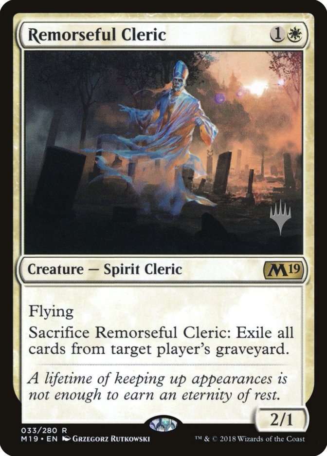 Clerc plein de remords (Promo Pack) [Édition de base 2019 Promos]