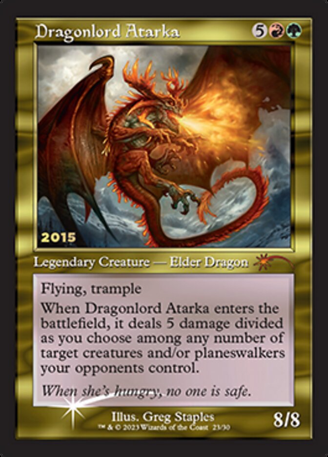 Seigneur-dragon Atarka [Promos 30e Anniversaire]