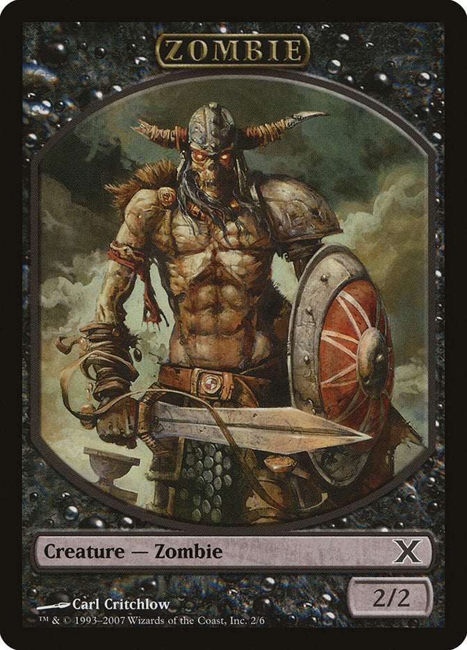 Jeton Zombie [Jetons Dixième Édition]