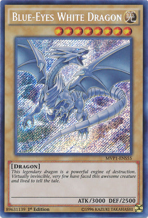 Dragon Blanc aux Yeux Bleus [MVP1-ENS55] Secrète Rare