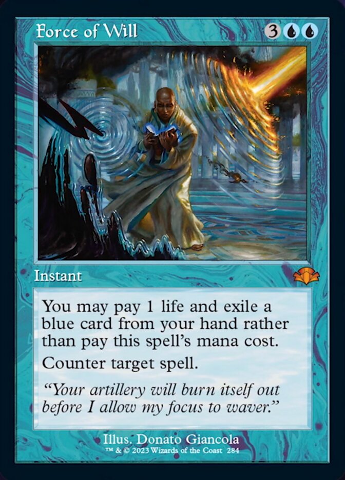 Force of Will (Rétro) [Dominaria Remastered]