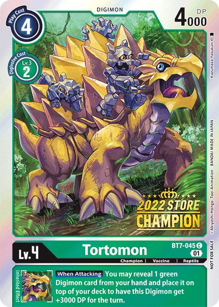 Tortomon [BT7-045] (Campeón de la Tienda 2022) [Promos de Next Adventure]