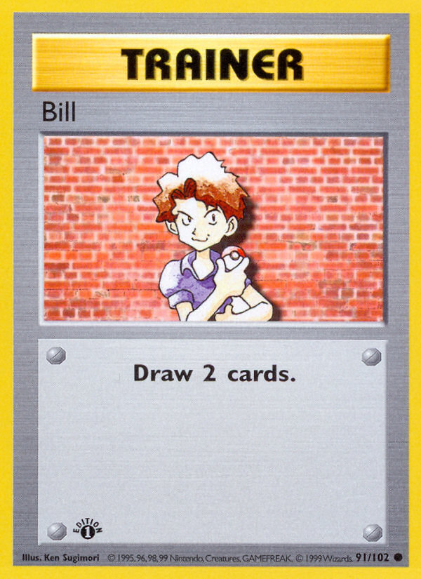 Bill (91/102) (Sin sombra) [Set Base 1ª Edición]