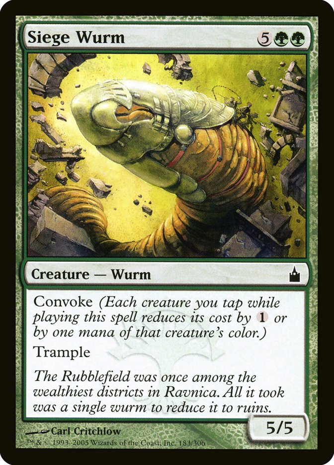 Guivre de siège [Ravnica : Cité des Guildes]
