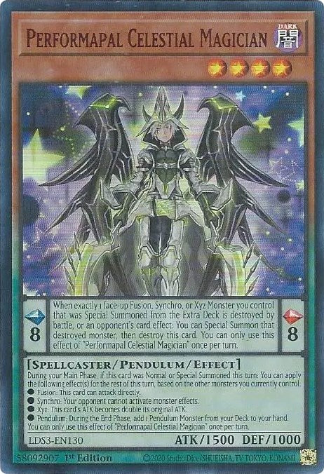 Magicien Céleste Potartiste (Rouge) [LDS3-FR130] Ultra Rare