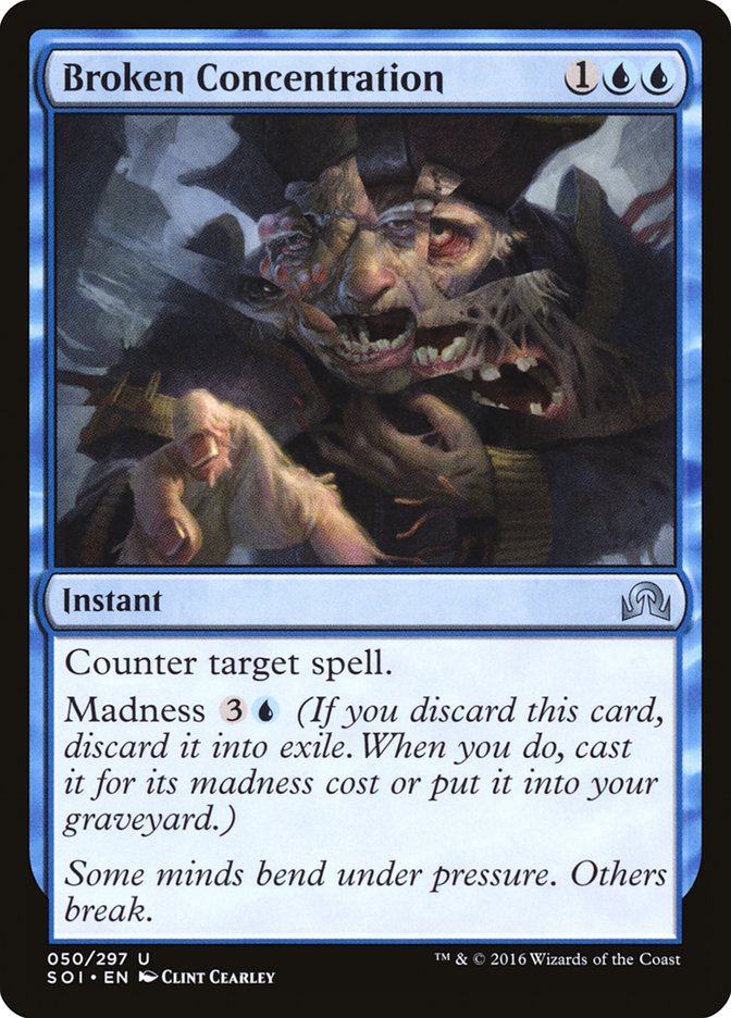 Concentration brisée [Ténèbres sur Innistrad]