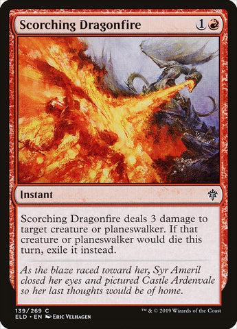 Llamas Abrasadoras [Trono de Eldraine]
