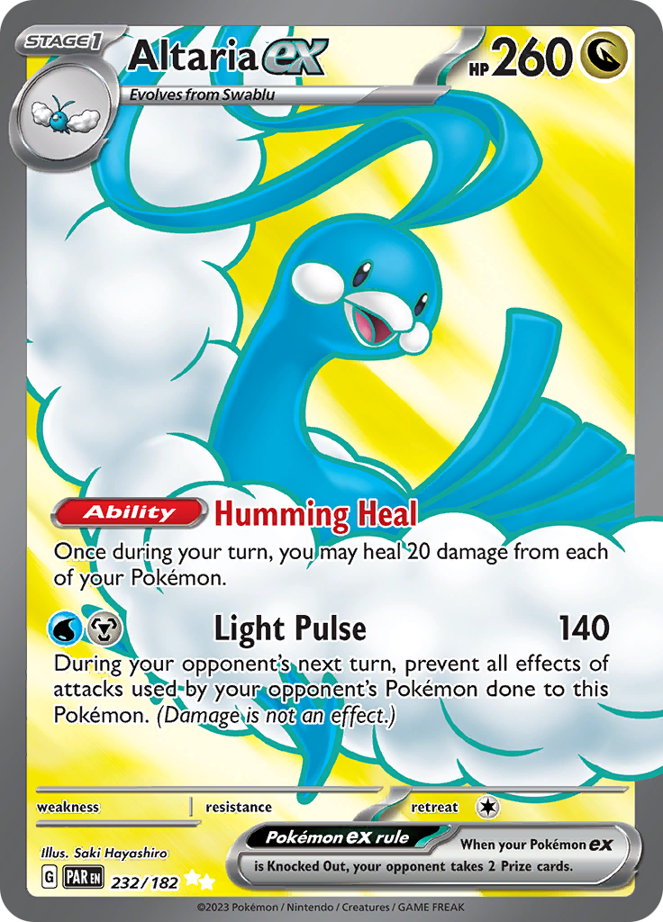 Altaria ex (232/182) [Écarlate et Violet : Faille Paradoxe]