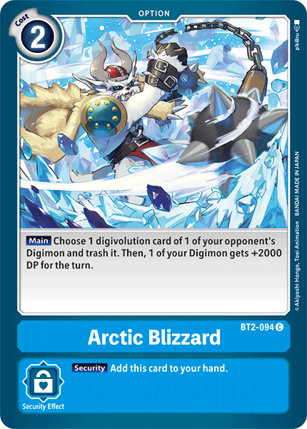 Ventisca Ártica [BT2-094] [Lanzamiento Special Booster Ver.1.5]