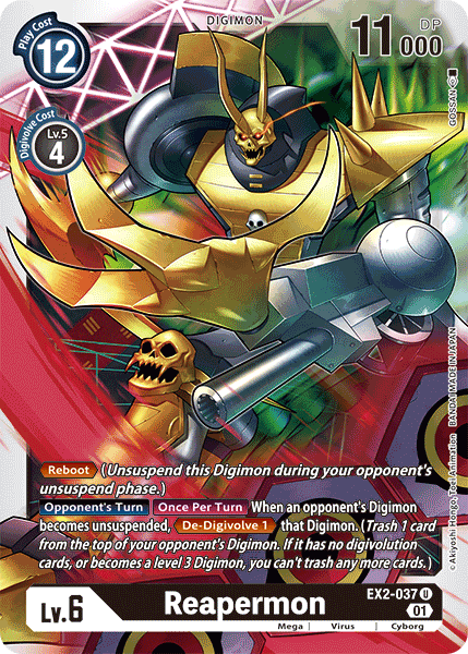 Reapermon [EX2-037] [Riesgo Digital]