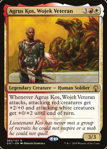 Agrus Kos, veterano wojek [Guilds of Ravnica Guild Kit]