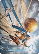 Linvala, Escudo de la Puerta Marítima Carta con arte [Serie de arte Zendikar Rising]