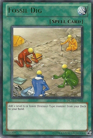 Fouille de fossiles (Verte) [DL13-FR018] Rare